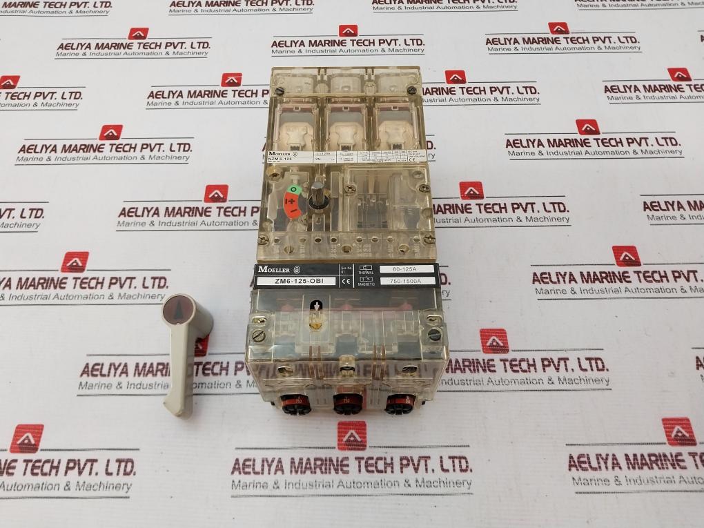 Moeller Nzm 6-125 Circuit Breaker Zm6-125-obi