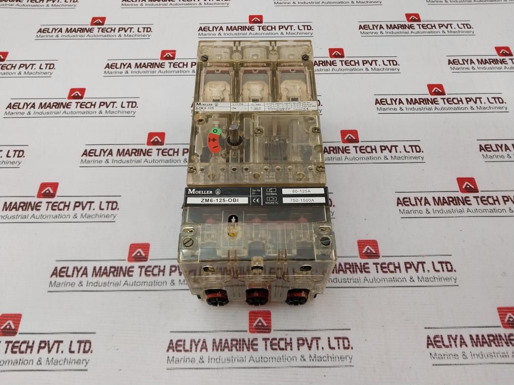 Moeller Nzm 6-125 Circuit Breaker Zm6-125-obi