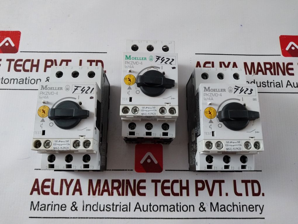 Moeller Pkzm0-4 2.5-4.0 Manual Motor Starter 4000V