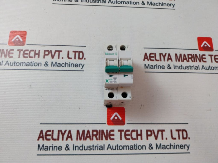 Moeller Pls6-c6/2 Circuit Breaker 400V 415V