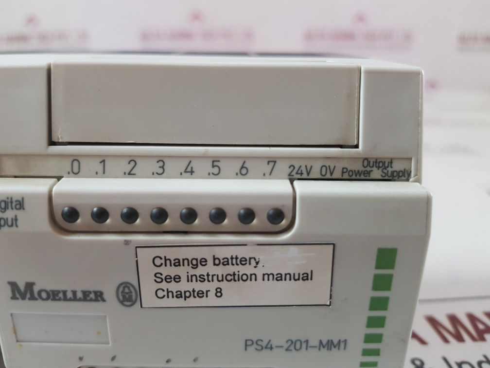 Moeller Ps4-201-mm1 Programmable Logic Controller 24Vdc, 0,8A 8Dig., 2Ana