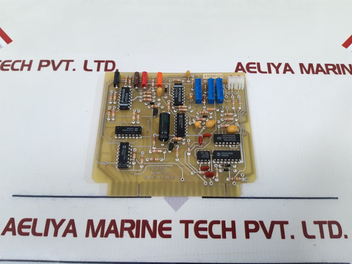 Monctrl 950330 Pwb 312 Rev D Pcb Card new
