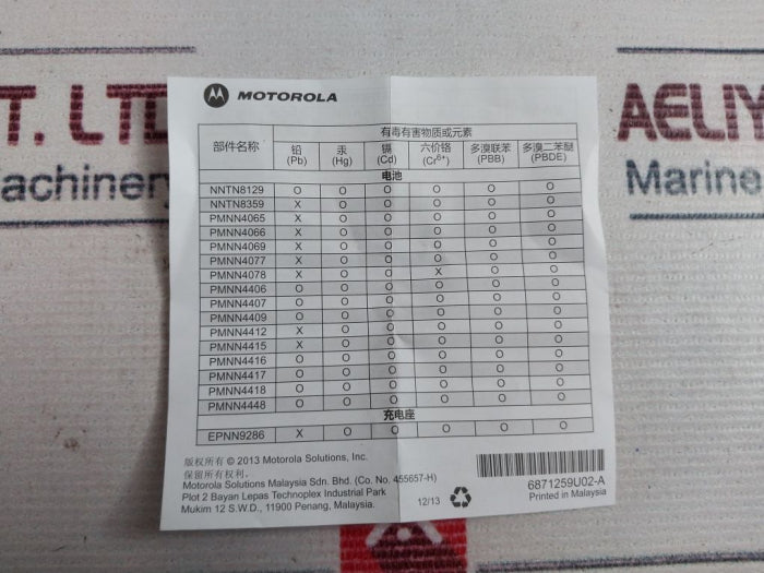 Motorola Wpln4226A Adaptive Single-unit Charger