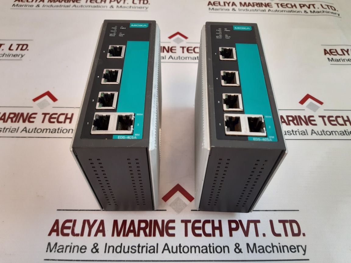 Moxa eds-405a etherdevice switch 3093000001654 rev.: 2.0.0