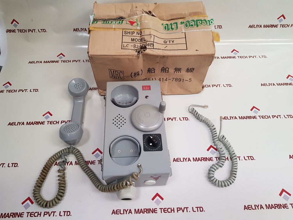Mrc Lc-824C Sound Powered Telephone Used