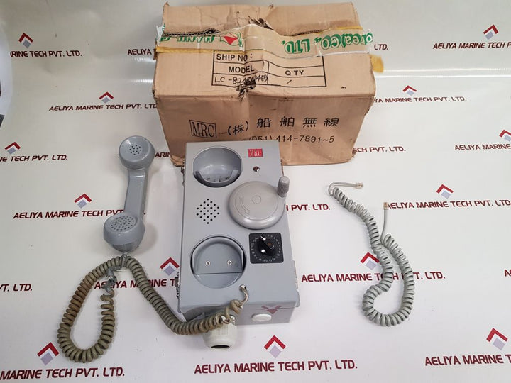Mrc Lc-824C Sound Powered Telephone Used