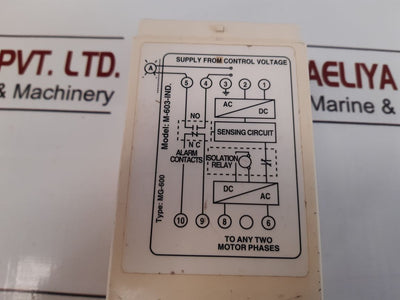 Mse Mg-600 Insulation Fault Detector M-603-ind