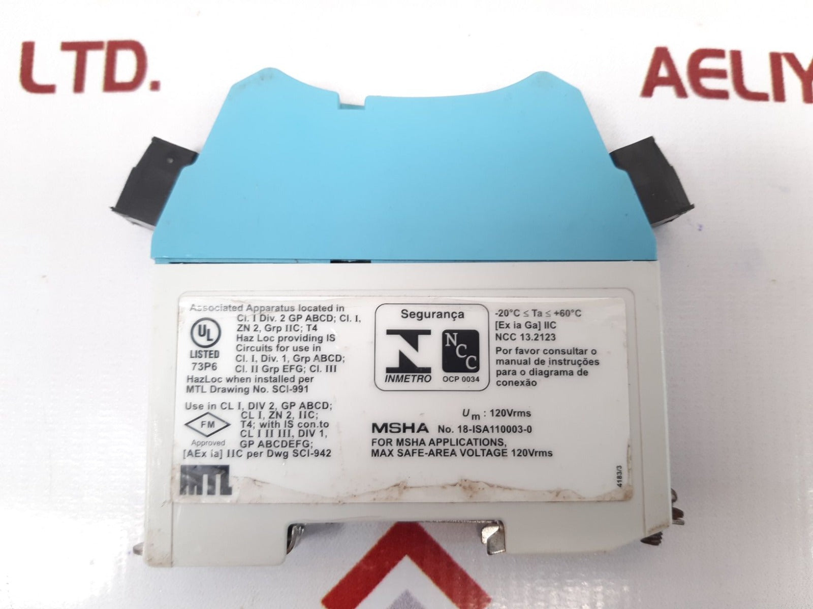 Mtl 7755Ac Shunt- Diode Safety Barrier 300Ma 250V