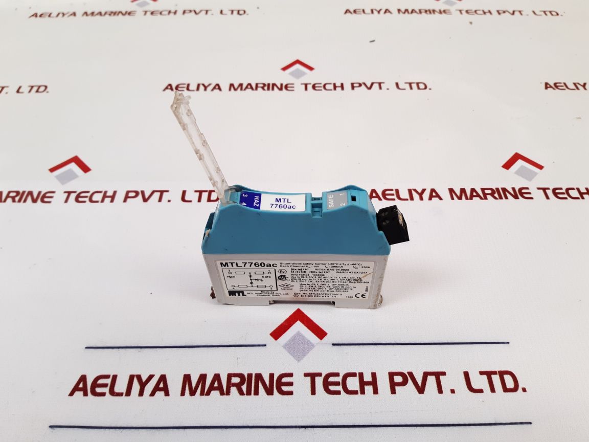 Mtl 7760Ac Shunt Diode Safety Barrier Used