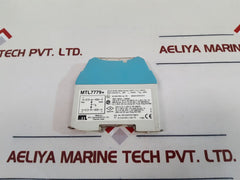 Mtl Instruments Mtl 7779+ Shunt-diode Safety Barrier Used