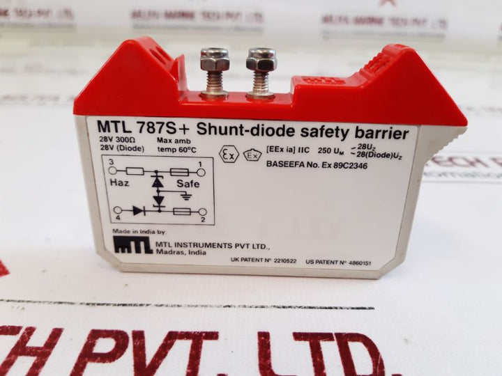 Mtl 787S+ Shunt-diode Safety Barrier