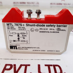 Mtl 787S+ Shunt-diode Safety Barrier