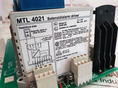 Mtl Instruments Ex92C2001 Pcb289/5 Module Rack