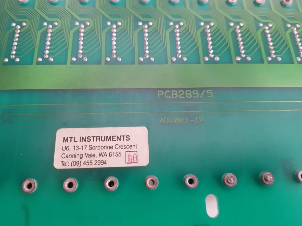 Mtl Instruments 4041B,4045B,4024R,4043 Repeater Power Supply Module Rack 250V