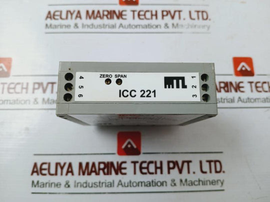 Mtl Icc 221 Temperature Converter Icc221-k6-o1-d1 4 To 20 Ma