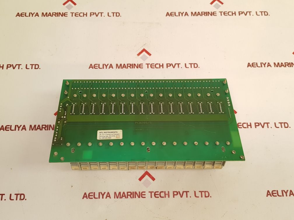Mtl Instruments Mtl 4041B Safe Barrier With Pcb289/5 Base Unit