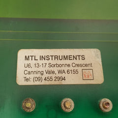 Mtl Instruments Mtl 4041B Safe Barrier With Pcb289/5 Base Unit