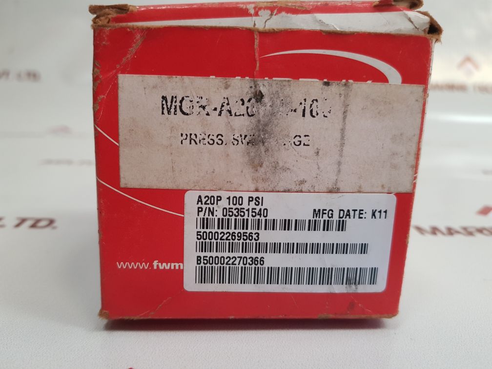 Murphy 05351540 Press-switchgage - Aeliya Marine Tech