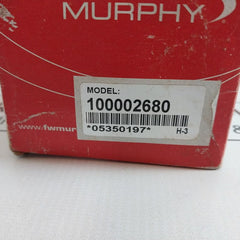 Murphy 100002680 Air Pressure Gauge 0 To 150 Psi H-3