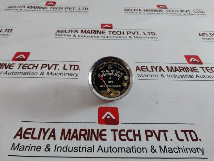 Murphy 100002680 Air Pressure Gauge 0 To 150 Psi H-3