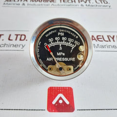 Murphy 100002680 Air Pressure Gauge 0 To 150 Psi