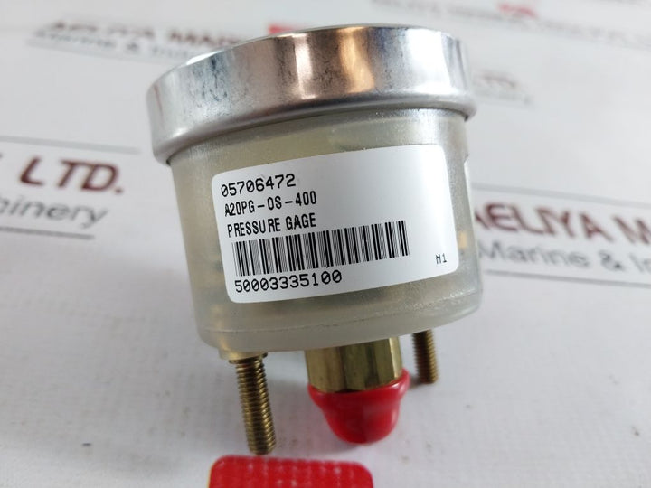 Murphy A20PG-OS-400 Pressure Gauge 0-400 PSI 05706472