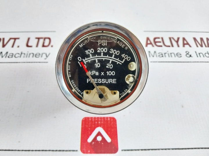 Murphy A20PG-OS-400 Pressure Gauge 0-400 PSI 05706472
