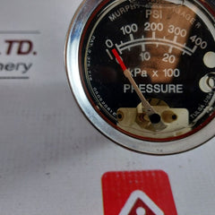 Murphy A20PG-OS-400 Pressure Gauge 0-400 PSI 05706472