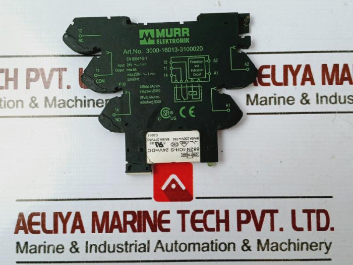 Lot Of 5X Murr Elektronik 3000-16023-2100010 Pluggable Compl.Module Output Relay
