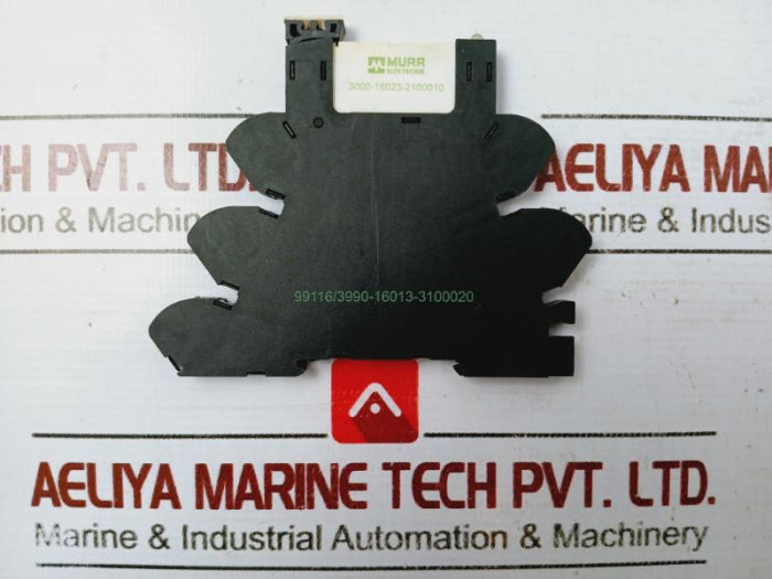 Lot Of 5X Murr Elektronik 3000-16023-2100010 Pluggable Compl.Module Output Relay