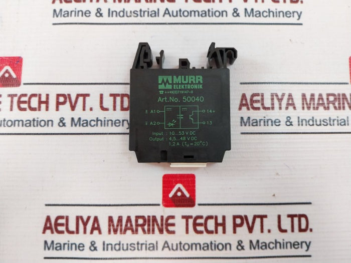 Murr Elektronik 50040 Opto Coupler Module 10-53V Dc