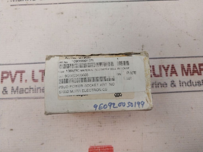 Murr Elektronik 67900 Msvd Power Socket 16A 250V