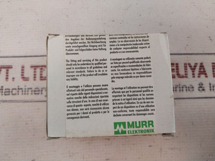 Murr Elektronik 67900 Msvd Power Socket 16A 250V