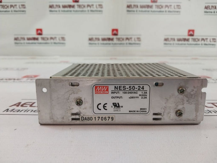 Mw-mean Well Nes-50-24 Switching Power Supply 100-240vac