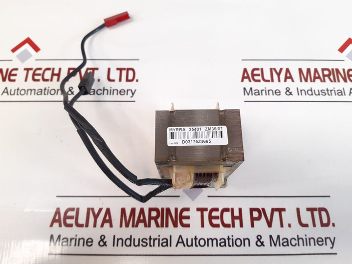 Myrra 25401 Zm39/07 Rev 004 Transformer