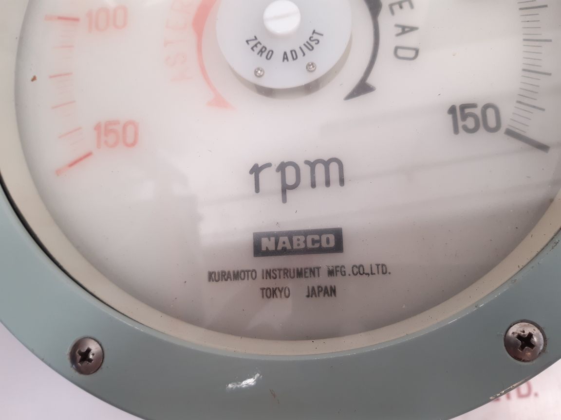 Nabco 74750152-03 Rpm Meter