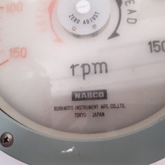 Nabco 74750152-03 Rpm Meter