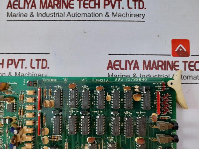Nabco Mc-103-01A Pc Board For Bridge Maneuvering System 885 72739840