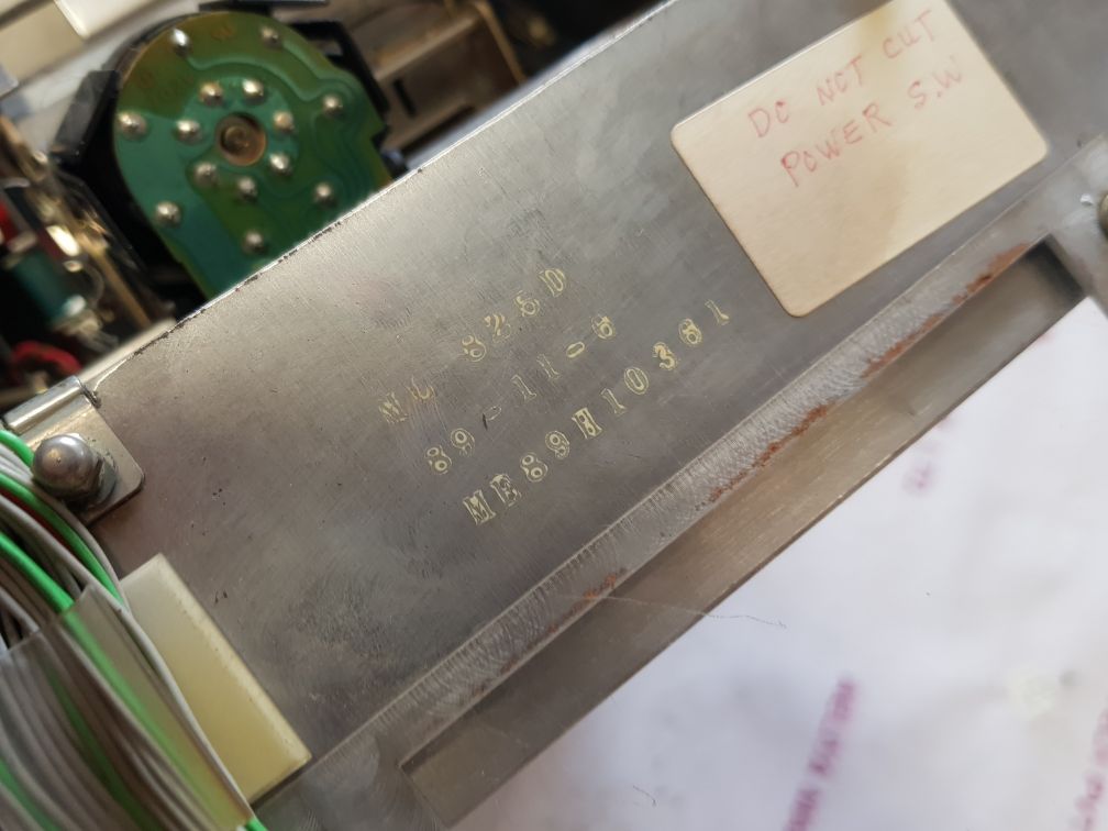 Nabco Ml800 Logger Ml-825D/Me89H10361