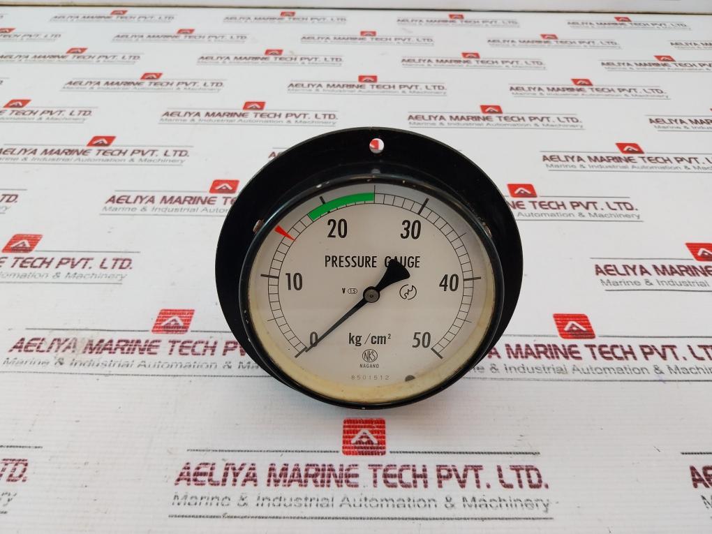 Nagano Keiki 0-50 Kg/Cm2 Pressure Gauge