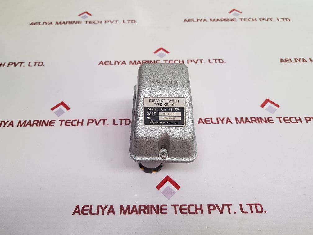 Nagano Keiki Cr 10 Pressure Switch 0.2~1 Kgf/Cm2