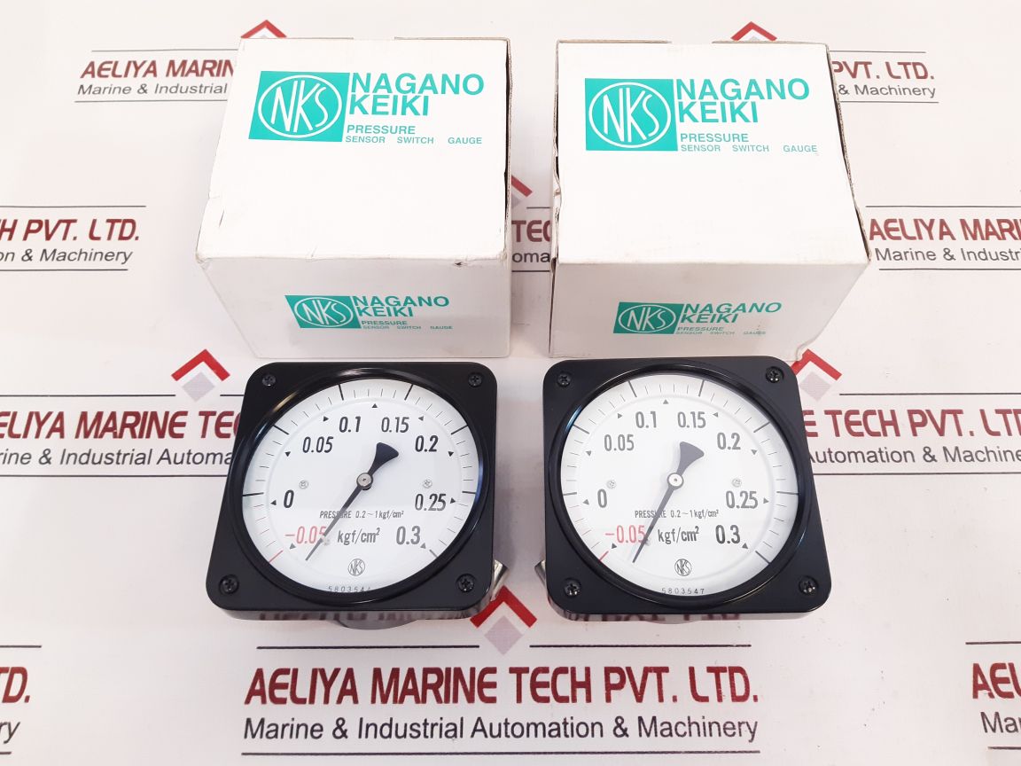 Nagano Keiki Nks Gr19-151 Pressure Sensor Switch Gauge 5803547