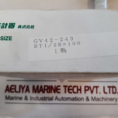 Nagano Keiki Gv42-243 Pressure Sensor Switch Gauge