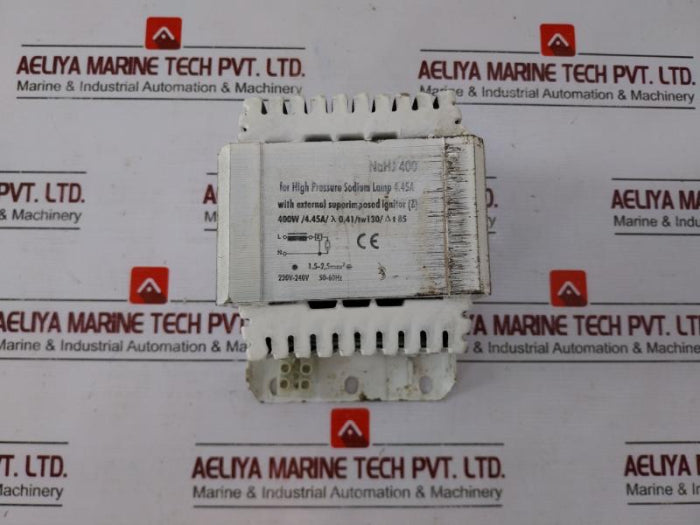 Nahj 400 High Pressure Sodium Lamp Ballast 220V-240V, 1.5-2.5 Mm2, 50-60Hz