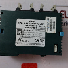Nais Fp0-c32T Control Unit 24V