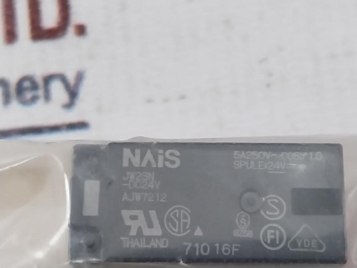 Nais Jw2Sn-dc24V Relay,Nr5.2-0.5A/3Ag-8A/3Ag-10A(Fuse),C3856 5Y(Transistor) Set