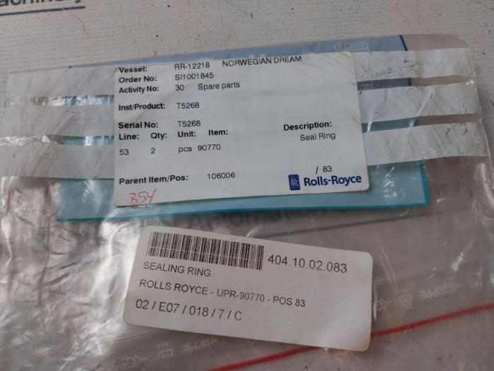 Nak SF 130 170 12 Sealing Ring 90770