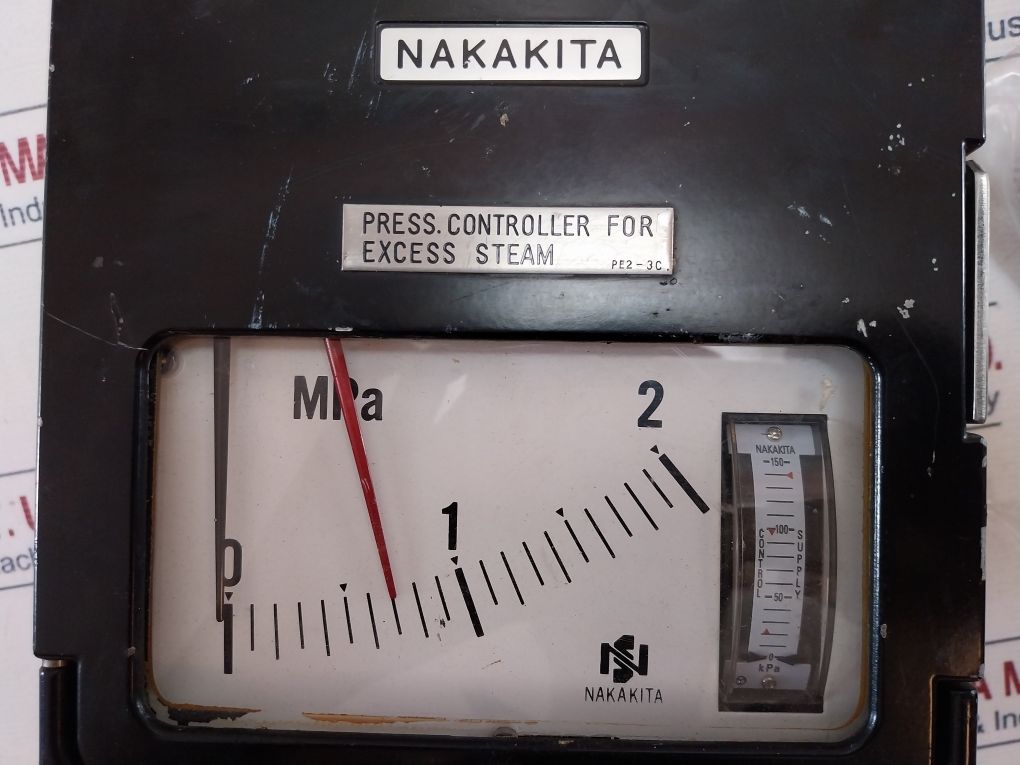 Nakakita Pe2-3c Pressure Controller For Excess Steam 0-2 Mpa