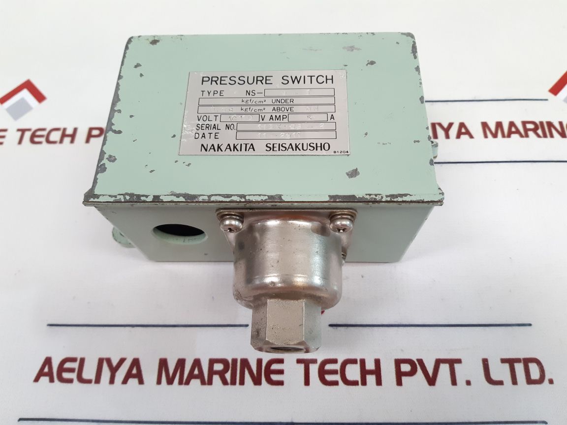 Nakakita Seisakusho Ns-9-3 Pressure Switch Used