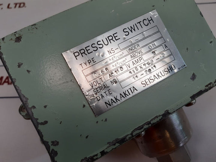 Nakakita Seisakusho Ns-9-3 Pressure Switch Used